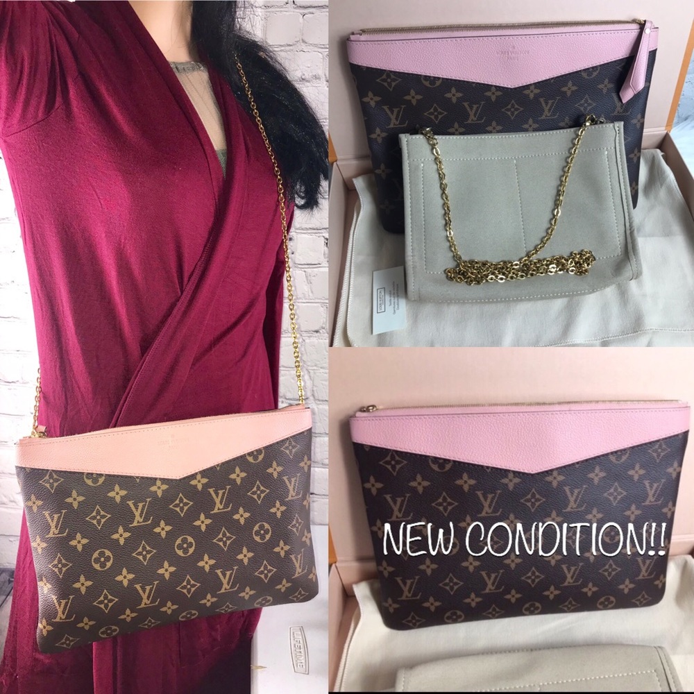 🌸FINAL PRICE🌸DAILY PINK LOUIS VUITTON ZIPPER